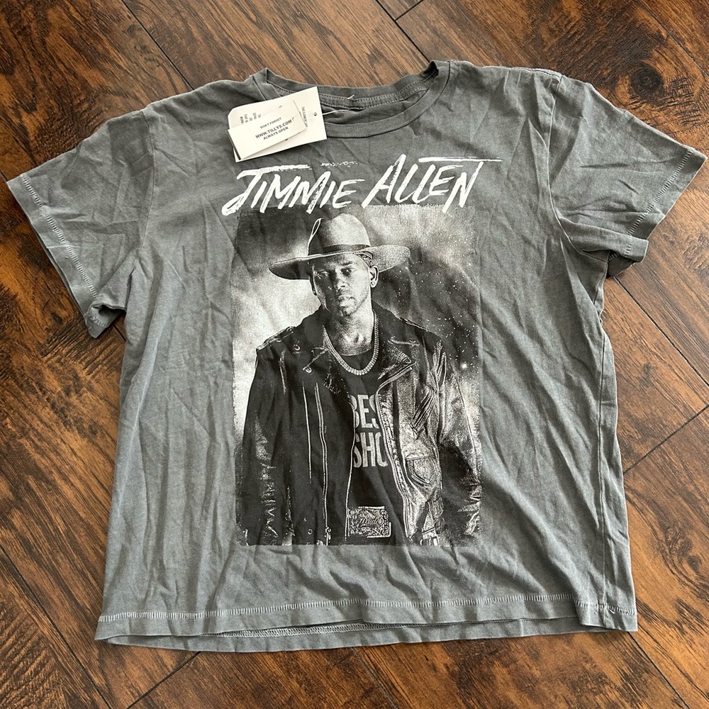 Gray Tilly’s Jimmie‎ Allen Graphic T-Shirt Large
